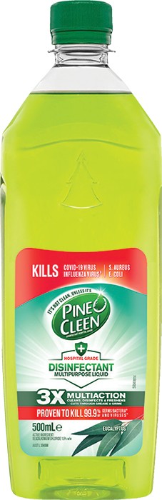Pine O Cleen Antibacterial Liquid Eucalyptus Disinfectant 500mL*