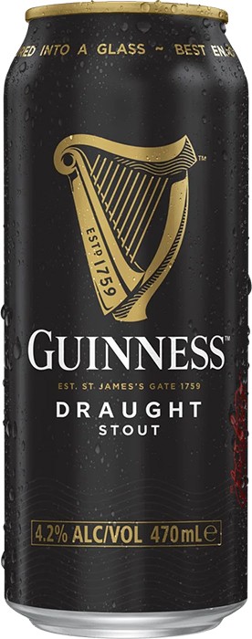 Guinness Draught Cans 470mL