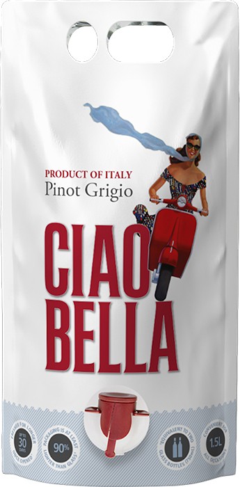 NEW Ciao Bella Pinot Grigio Bagnum 1.5L