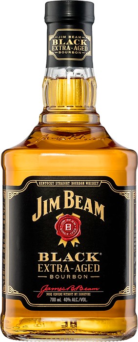 Jim Beam Black Extra-Aged Kentucky Straight Bourbon Whiskey 700mL