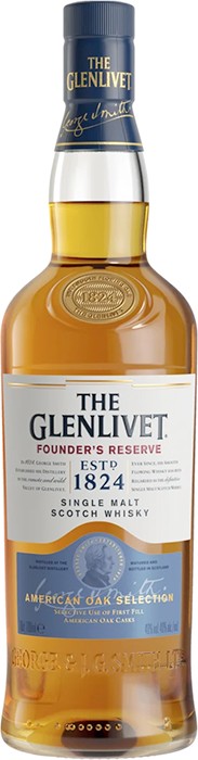The Glenlivet Founder's Reserve Single Malt Scotch Whisky 700mL