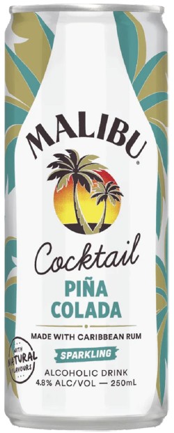 Malibu Pina Colada Can 250mL
