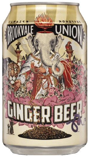 Brookvale Union Ginger Beer Can 10 x 330mL