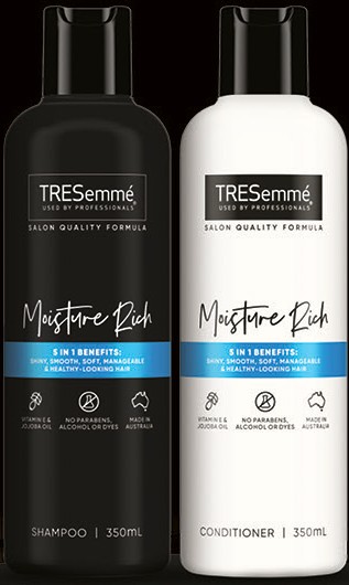 TRESemmé Shampoo or Conditioner 350mL Selected Varieties