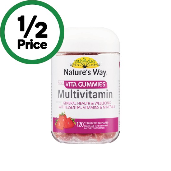 Nature’s Way Vita Gummies Multivitamin Pk 120~