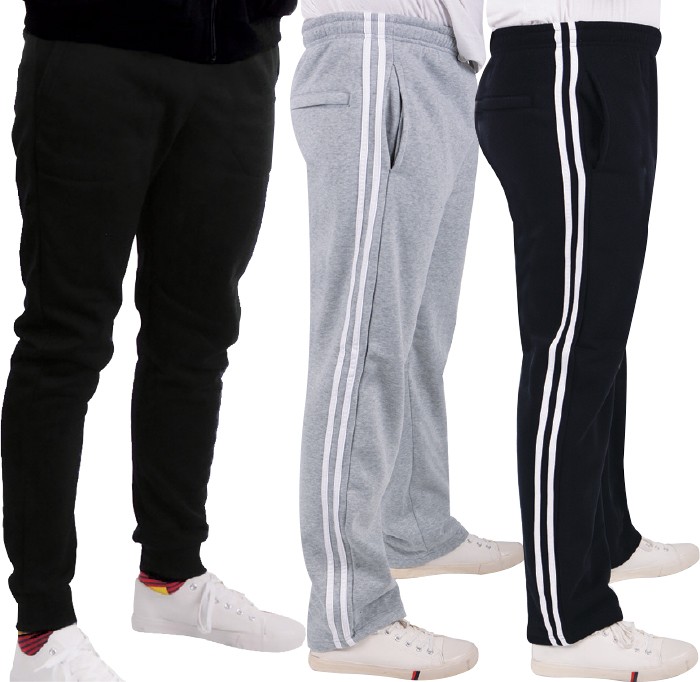 NEW Assorted Track Pants Skinny or Wide Leg with Stripes