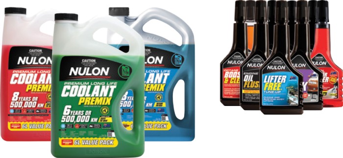 20% off Nulon 6L PREMIX Coolants & 300mL Additive Fluids^