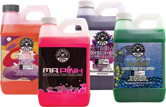 25% off Chemical Guys 1.89L Washes^