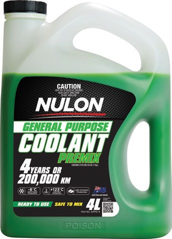 Nulon General Purpose PREMIX 4L Coolant