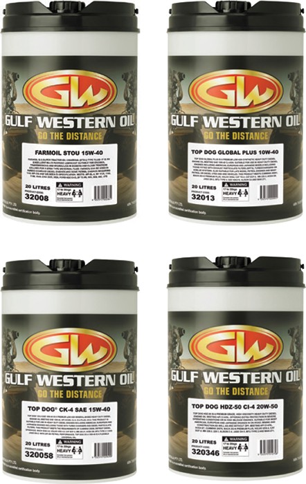 20% off SELECTED Gulf Western 20L BULK ENGINE OILS^