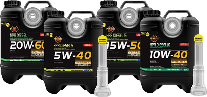 30% off SELECTED Penrite HPR DIESEL 10L ENGINE OILS^