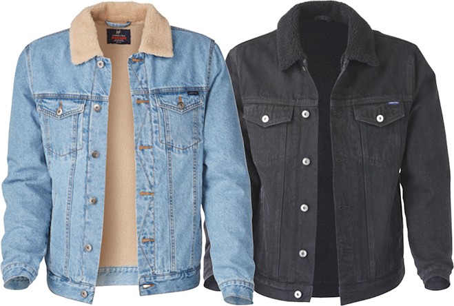 Hammer+Field Denim Sherpa Jacket