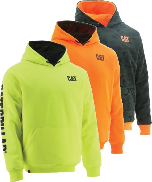 NEW CAT® Reversible Banner Hoodie