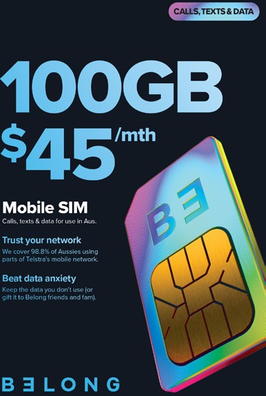 Belong $45 Mobile SIM