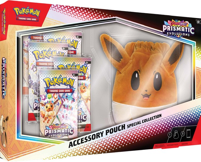 Pokemon TCG: Scarlet & Violet Prismatic Evolutions Accessory Pouch*