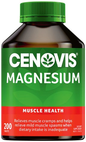 Cenovis Magnesium Tablets 200 Pack*