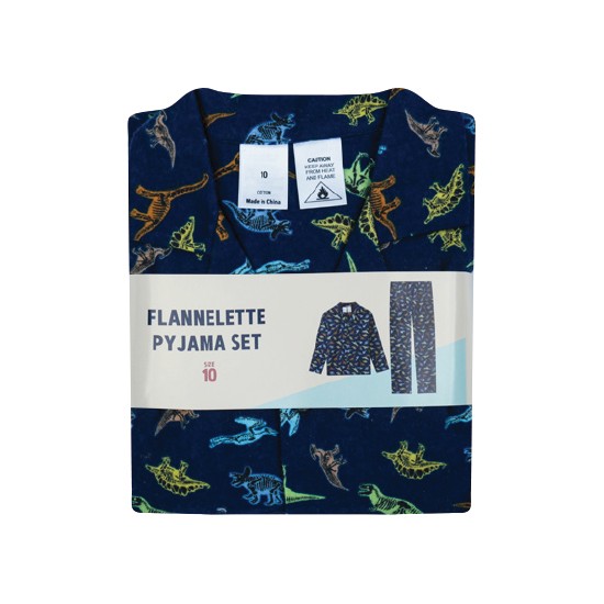 Kids’ Flannelette Pyjamas – Assorted
