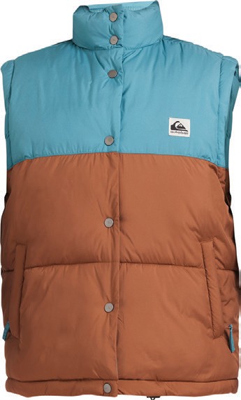 Womens Quiksilver Latern Puffer Vest