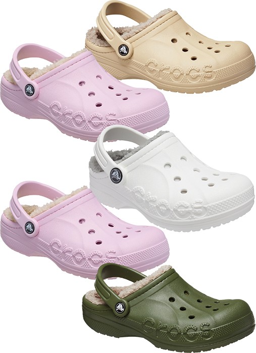 25% off Regular Price on Adults & Kids Lined Crocs