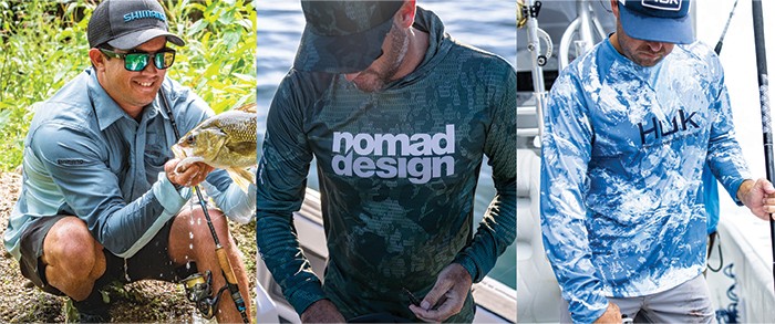 20% off Regular Price on Shimano, Nomad and Huk Apparel
