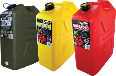 Proquip 20L Plastic Jerry Cans