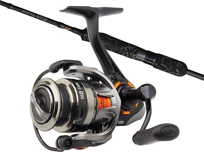 Savage Gear SG6 Spin Reel + Savage Gear Black Rod Pack