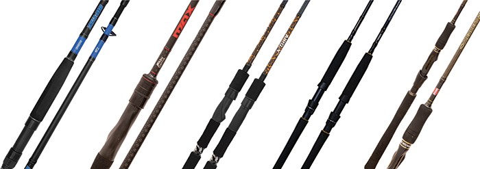 20% off Regular Price on Abu Garcia, Penn, Daiwa and Shimano Rods