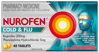 Nurofen Cold & Flu 48 Tablets