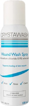 Crystawash Wound Wash Spray 100mL