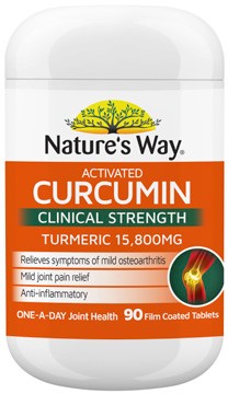 Nature’s Way Activated Curcumin 90 Tablets