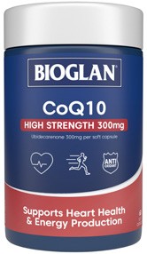 Bioglan CoQ10 High Strength 300mg 60 Capsules
