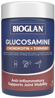 Bioglan Glucosamine Chondroitin + Turmeric 120 Tablets