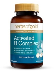 Herbs of Gold Activated B Complex 60 Capsules