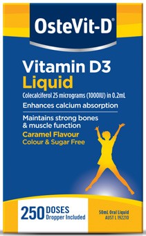OsteVit-D Vitamin D3 Oral Liquid 50mL