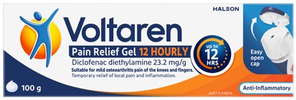 Voltaren Pain Relief Gel 12 Hourly 100g