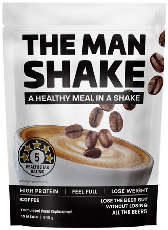 The Man Shake Coffee Flavour 840g