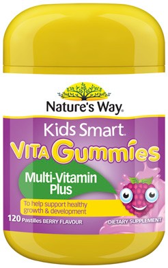 Nature’s Way Kids Smart Vita Gummies Multi-Vitamin Plus Berry Flavour 120 Pastilles