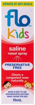 Flo Kids Saline Nasal Spray 15mL