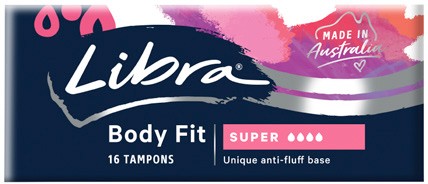 Libra Body Fit Super Tampons 16 Pack