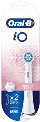 Oral-B iO Gentle Care White Electric Toothbrush Refill 2 Pack