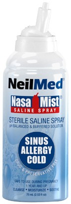 NeilMed NasaMist Isotonic Saline Spray 75mL