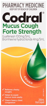 Codral Mucus Cough Forte Strength 200mL