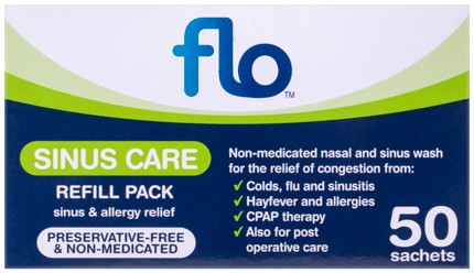 Flo Sinus Care Refill Pack 50 Sachets