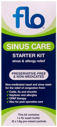 Flo Sinus Care Starter Kit 12 Sachets