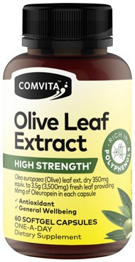 Comvita Olive Leaf Extract High Strength 60 Capsules