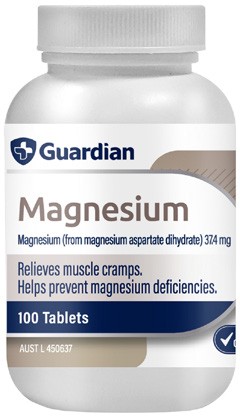 Guardian Magnesium 100 Tablets