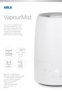 Able VapourMist Humidifier