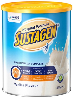 Sustagen Hospital Formula Vanilla Flavour 840g