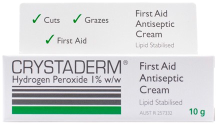 Crystaderm First Aid Antiseptic Cream 10g