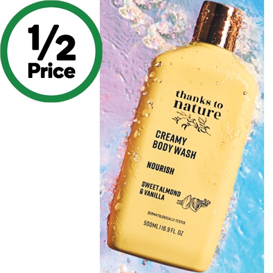 Thanks To Nature Creamy Body Wash 500ml